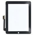 Тачскрин iPad 4 (сенсорное стекло, Touchscreen) ЧЕРНЫЙ