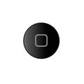 Кнопка HOME iPad 4 черная