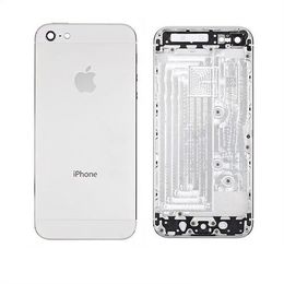 Задняя крышка (корпус) iPhone 5 (белая)