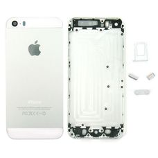 Задняя крышка (корпус) iPhone 5s (белая) ОРИГИНАЛ