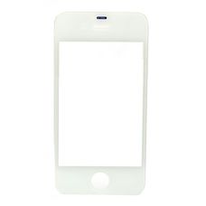 Стекло iPhone 4 белое (олеофобное покрытие)