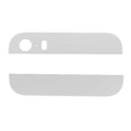 Стеклянные вставки iPhone 5s на заднюю крышку (корпус) белые