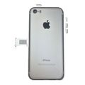 Корпус iPhone 5S в стиле iPhone 7 белый / серебро