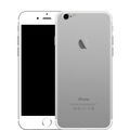 Корпус iPhone 6 под iPhone 7 белый / серебро