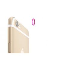 Кольцо основной камеры iPhone 6S Plus (объектив) розовое