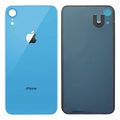 Задняя крышка iPhone XR Синяя (стеклянная)