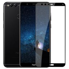 Защитное стекло / пленка 3D Huawei Honor 7X Frame Full Glue (черное)