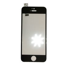 Защитное стекло 2D для iPhone 5 5S 5C SE ЧЕРНОЕ на весь экран