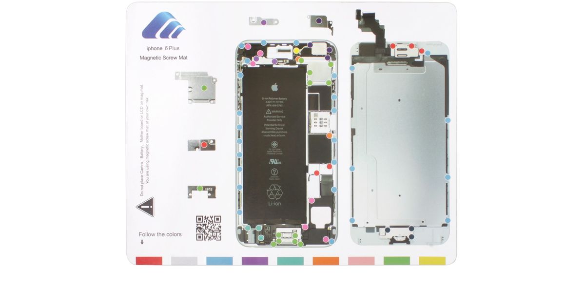 Купить Магнитный Коврик IPhone 6G PLUS (Схема Разбора) Цена.