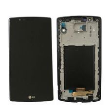 Дисплей LG G4 H815 В РАМКЕ Черный (экран + тачскрин, стекло)