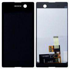 Дисплей Sony Xperia M5, M5 Dual E5603 E5633 ЧЕРНЫЙ (экран + тачскрин, стекло)