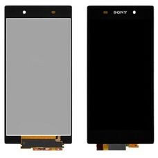 Дисплей Sony Xperia Z1 ЧЕРНЫЙ ОРИГИНАЛ C6903 C6902 L39h (экран+тачскрин)