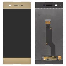 Дисплей Sony Xperia XA1, XA1 Dual G3116 G3112 ЗОЛОТОЙ/БРОНЗОВЫЙ (экран+тачскрин)