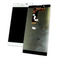 Дисплей Sony Xperia L1 G3311 G3312 БЕЛЫЙ (экран + тачскрин, стекло)