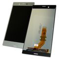 Дисплей Sony Xperia XZs, XZs Dual G8232 G8231 БЕЛЫЙ / СЕРЕБРО (экран + тачскрин, стекло)