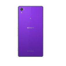 Задняя крышка Sony Xperia Z2 D6503 D6502 ФИОЛЕТОВАЯ (Purple) стеклянная