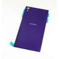 Задняя крышка Sony Xperia Z1 C6903 ФИОЛЕТОВАЯ (Purple) стеклянная