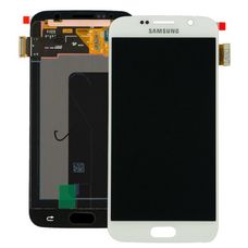 Дисплей Samsung Galaxy S6 SM-G920F Белый (модуль, в сборе) ОРИГИНАЛ