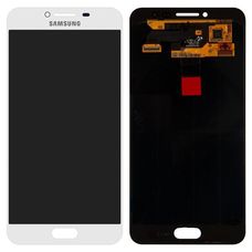 Дисплей Samsung Galaxy C5 SM-C5000 Белый (экран + тачскрин, стекло) 2016г