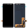 Дисплей Samsung Galaxy A8 (2018) SM-A530F Черный ОРИГИНАЛ (GH97-21406A)