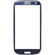 Стекло Samsung Galaxy S3 GT-i9300 синее (blue)
