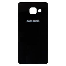 Задняя крышка Samsung Galaxy A5 A510F стеклянная (2016) ЧЕРНАЯ