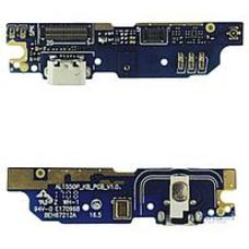 Разъем зарядки Meizu M3 NOTE L681 micro USB на плате + микрофон